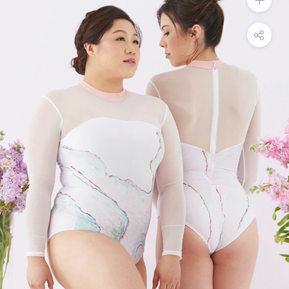 Cloud and Victory Pearl leotard
